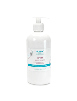 DOMIX Крем для рук и ногтей с кератином, маслом чайного дерева и наносеребром, 250 мл,500 мл, 1 л (ЦЕНА ДЛЯ САЛОНОВ КРАСОТЫ!)