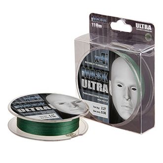 Плетеный шнур Mask Ultra X4 Green 110м 0,08мм