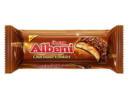 Печенье &quot;Албени&quot; в шоколаде (Albeni Chokolate Cookies), 170 гр., Ülker, Турция