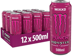 Энергетический напиток Монстер MIXXD Пунш 500мл (12)