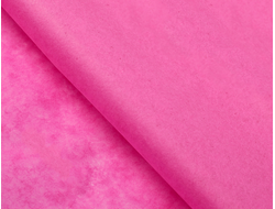 Бумага упаковочная тишью Ярко - Розовая, 50 * 66 см, 1 лист (2654609)