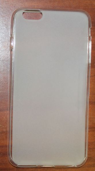 Защитная крышка силиконовая iPhone 6 plus, белая