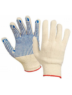 перчатки х/б с точкой