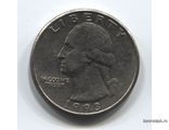 США 1/4 доллара 1993 год