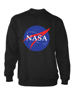 Черный свитшот "NASA" (фото)