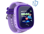 Детские часы Smart Baby Watch с GPS W9 - сиреневые