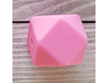 Гексагон 17мм - розовый