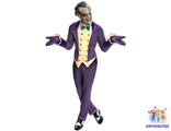 Костюм Джокер размер 48-50 ( брюки, пиджак с имитацией рубахи, маска, перчатки)