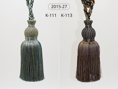 Арт. 2015-27 NEW. Небольшая кисть для портьер мелким оптом, 66 см