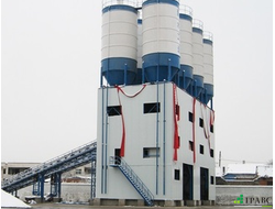 Стационарный бетонный завод HZS150