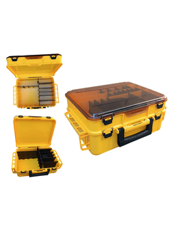 Ящик спиннингиста "ПРОФИ"/ желтый