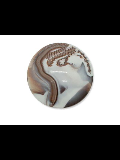 Круглые магнитные подхваты с узором под мрамор