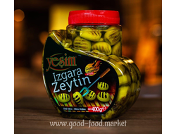 Оливки-гриль в масле со специями, без косточки (Izgara Zeytin), 400 гр., Yeşim, Турция