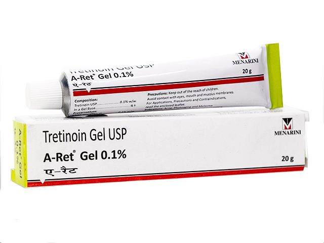 Третиноин 0,1% 20гр. A-Ret гель (Menarini)