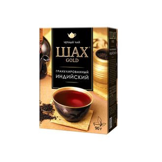 Чай ШАХ ГОЛД индийский черный 90г