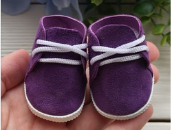 Ботиночки фиолетовый