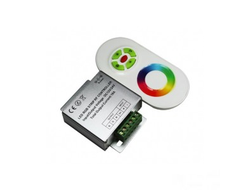 Контроллер для светодиодных RGB лент Jazzway, сенсорный-пульт (белый), 12V/12A или 24V/9A, ZC-3000RF WH 1003362