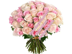 Букет Розовая мечта (из 35 роз)