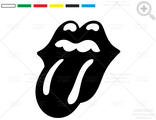 Наклейка Rolling Stones