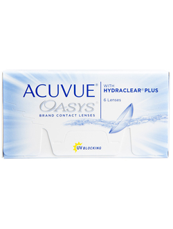 Acuvue Oasys with Hydraclear Plus (6 линз)