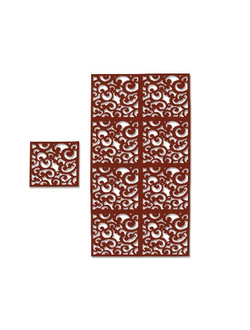 Ажурная японская гтора на липучках до пола с узором из завитков. Воронеж продажа мелкий опт, розница