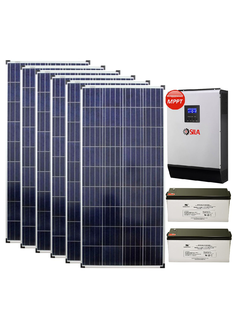 Солнечная станция для теплохода, катера, хаусбота  3,0 кВт