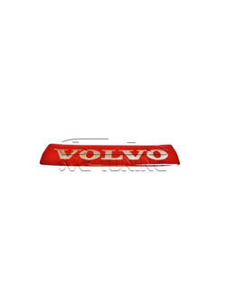 Красная наклейка эмблемы Volvo s40
