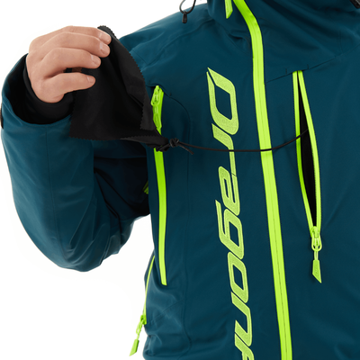 Комбинезон DRAGONFLY Gravity Premium MAN Dark Ocean-Light Green (Kamchatka)