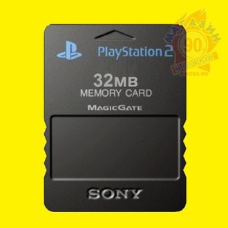 Карта памяти (Playstation 2, Memory Card 32MB)