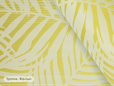 Мини рулонная штора "Тропик"  Легранд с тропическими мотивами