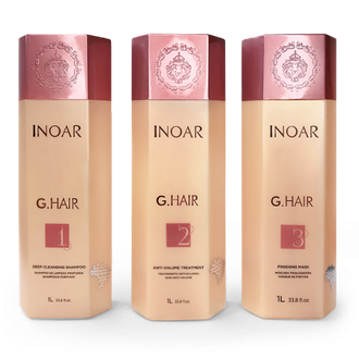 Комплект INOAR G-HAIR 3 этапа 150/250/150мл (на розлив)