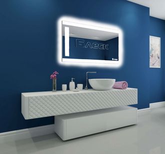 Зеркало с LED подсветкой: БЛЕСК Vanda +