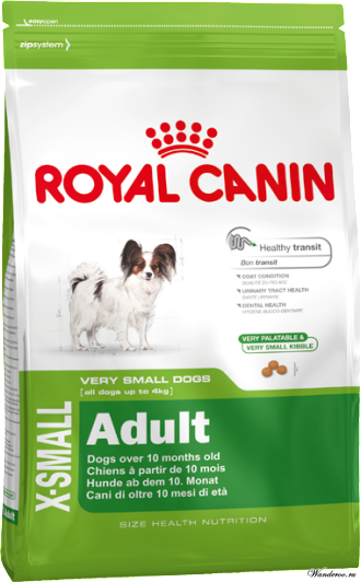 Royal Canin X-Small Adult Роял Канин Икс Смол Эдалт корм для взрослых собак карликовых пород 1,5 кг