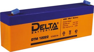 Аккумулятор Delta DTM 12022 (12V / 2.2Ah)