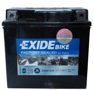 Аккумулятор EXIDE AGM 12-5 (12N5-3B; 12N5,5-3B; YB5L-A )