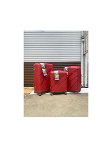 Комплект из 3х чемоданов Impreza Sea Полипропилен S,M,L Бордовый