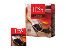 Чай TESS &quot;Sunrise&quot; черный цейлонский, 100 пакетиков в конвертах по 1,8 г,, 0918-09 621033