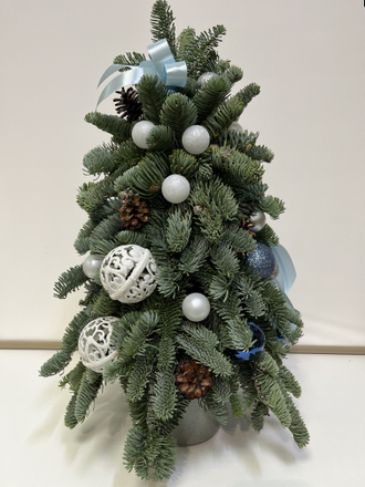 Елка новогодняя из живой хвои