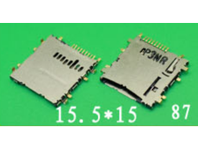 Коннектор MMC №21 Samsung  P5200, P5210, T110, T111, T310, T311, T315, T320, T321, T325, T331, T530, T531, G357F, P550 (KA-087)