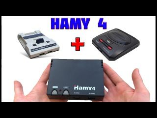 Сега и 8 бит в одной приставке  + 3350 игр это Hamy 4
