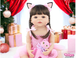 Кукла реборн — девочка  "Марина" 50 см