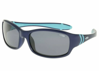 Детские солнцезащитные очки Goggle FLEXI E964-1 синие поляризационные
