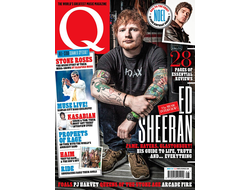 Q Magazine August 2017 Ed Sheeran Cover ИНОСТРАННЫЕ МУЗЫКАЛЬНЫЕ ЖУРНАЛЫ, INTPRESSSHOP
