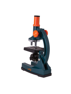 Микроскоп детский LEVENHUK LabZZ M1, 100-300 кратный, монокулярный, 3 объектива, 69739