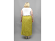 Женственная юбка арт. 5159 Размеры 58-84 (цвет олива)