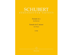 Schubert, Franz Sonata for Piano in C minor D 958