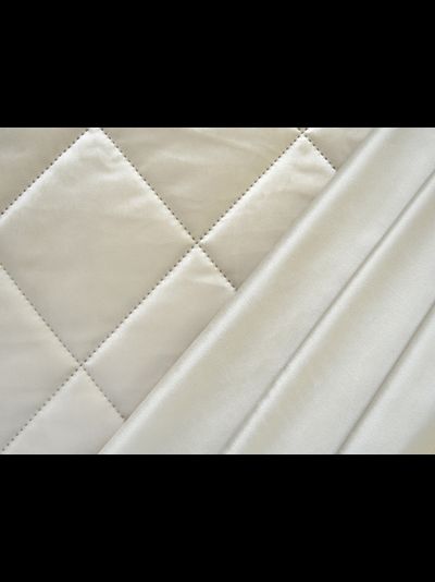 Бархат портьера экрю молочный белый и стеганое полотно для покрывал