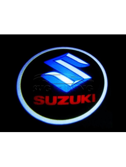 Проекция подсветки дверей с логотипом Suzuki