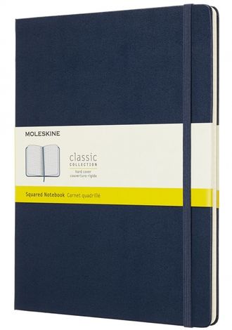 Записная книжка &quot;Classic&quot; (в клетку), ХLarge, сапфир