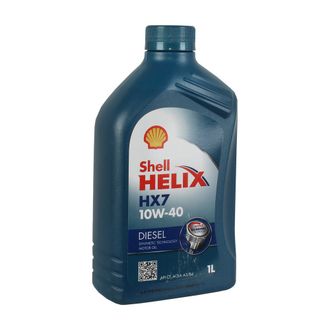 Масло моторное полусинтетическое Shell 10w40 &quot;Helix Diesel HX7&quot; 1л